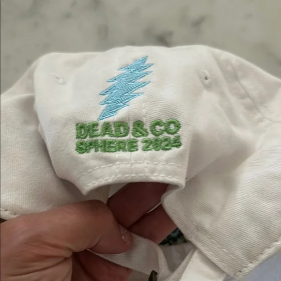 Grateful Dead Dancing Bears White Hat - Picture 2 of 4